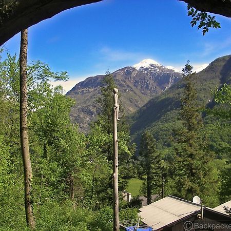 Хостел Baracca Backpacker Aurigeno Экстерьер фото